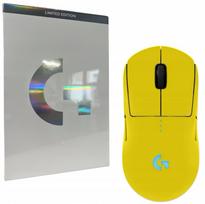 Žaidimų pelė Logitech G PRO HERO 25K OP Yellow, riboto leidimo, 910-005819