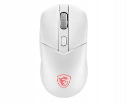 Belaidė pelė MSI VERSA 300, balta, 2,4 GHz, Bluetooth, USB 2, komplekte 2 vnt.