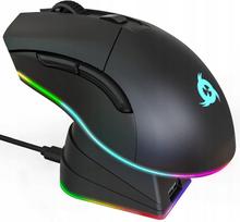 Belaidė žaidimų pelė su RGB įkrovimo stotele KLIM Blaze Pro