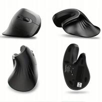 Belaidė ergonomiška vertikali žaidimų pelė 2.4G USB