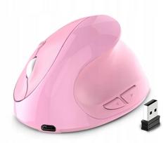 Vertikali belaidė ergonomiška įkraunama USB pelė
