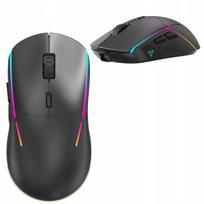 Belaidė žaidimų pelė Yenkee YMS 350BK, RGB, 5000 DPI, optinė