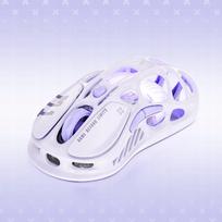 Belaidė pelė GravaStar Mercury M1 Pro PL, levandų violetinė, 2.4 GHz