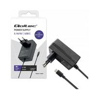 Greitas USB-C įkroviklis Raspberry Pi 5, 27W, 5.1V, 5A, juodas