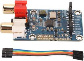 Garso plokštė su I2S, 24 bitų, 192 kHz, 3.5 mm įvestis, 6 dB stiprinimas