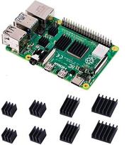 Aliumininiai aušintuvai Raspberry Pi 4 Model B, 8 vnt., su termo juosta