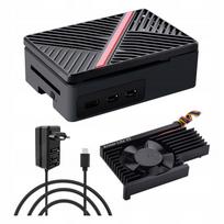 Korpusas Raspberry Pi 5 su aktyviu aušinimu ir USB-C maitinimu Allecto