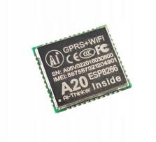 Modulis A20 su WIFI, GPRS ir GSM