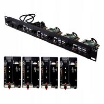 Serverio spinta 1U Allecto, Raspberry Pi 5, PCIe į M.2 NVMe, 19 colių