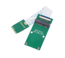 Adapteris NGFF M.2 Key-A+E 2230 į miniPCIe su FPC juostele