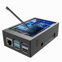 Jutiklinis ekranas 3.5" Raspberry Pi 4 monitorius, 480x320, 60 Hz, plieninis korpusas