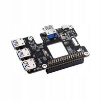 PCIe USB 3.2 plėtinys Raspberry Pi 5, PCIe HUB su 4 USB lizdais