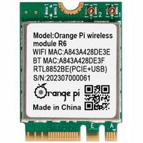 Belaidžio tinklo plokštė WiFi 6, Bluetooth 5.2, RTL8852BE, PCIe M.2 E-KEY