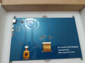 Jutiklinis 10,1" monitorius Raspberry Pi 5/4/3B/B+ ir Windows