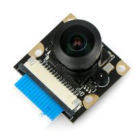 Kamera Waveshare 10344, 5 Mpx, platus kampas, skirta Raspberry Pi (OV5647)
