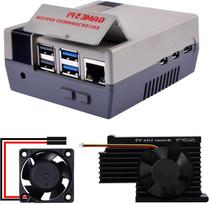 Raspberry Pi 5 dėklas RETRO NES su ARMOR LITE V5 aušinimu
