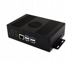 Aliumininis korpusas su jungtimi M.2 SSD diskui, skirtas Raspberry Pi 5