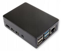 Aliumininis korpusas Raspberry Pi 4 Model B su pasyviu aušinimu