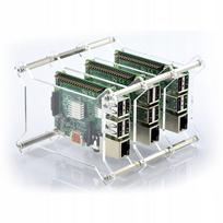 Korpusas Raspberry Pi 4B/3B+/3B/2B, atviras, 3 vnt.
