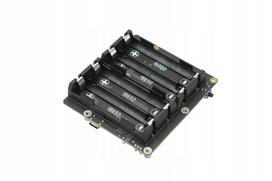 Atsarginės baterijos UPS modulis Raspberry Pi 5, 5,1 V / 5 A, skirtas 18650 akumuliatoriams
