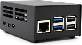 Aliuminis korpusas Raspberry Pi 5, suderinamas su M.2 NVMe HAT+