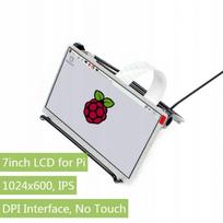 Spalvotas 7" IPS LCD ekranas Waveshare, skirtas Raspberry Pi