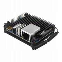 Aliuminis korpusas su aušintuvu ORANGE PI ZERO 3, juodas