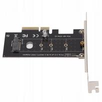 NVMe M.2 į PCIe 3.0 x4 adapteris su aušinimu