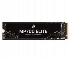 SSD kaupiklis Corsair MP700 Elite 1TB M.2 PCIe 5.0, 10000MB/s skaitymas, 8500MB/s rašymas