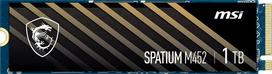 SSD diskas MSI Spatium M452 1TB M.2 2280 PCIe Gen4x4 NVMe