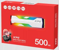 SSD diskas Adata SPECTRIX S65G 500GB, RGB, PCIe Gen4x4, M.2 2280, NVMe 1.4