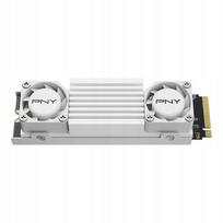 SSD diskas PNY CS3150 2TB M.2 NVMe Gen5 su baltais aušintuvais M280CS3150HSW-2TB-RB