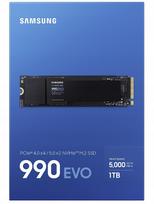 SSD diskas Samsung 990 EVO M.2 PCIe 4.0 NVMe 2280, 1TB, 5000/4200MB/s