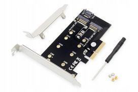 SSD adapterio plokštė M.2 NVMe M-Key PCIe 2