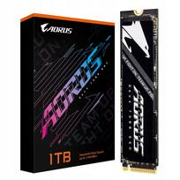 SSD diskas Gigabyte AORUS Gen4 1TB, M.2 NVMe, su aušintuvu, juodas