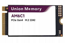 SSD diskas UNION MEMORY AM6C1 512GB NVMe M.2 2242 PCIe 4.0 OEM