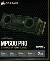 SSD diskas Corsair MP600 PRO Hydro X 2TB, M.2 PCIe NVMe, 7000/6550MB/s, 2GB DRAM