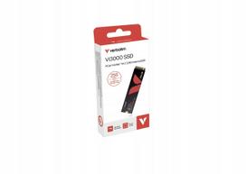 Vidinis SSD diskas Verbatim Vi3000 M.2 256GB, juodas