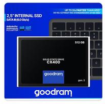 SSD diskas Goodram SSDPR-CX400-512, 512GB, 2,5", SATA III