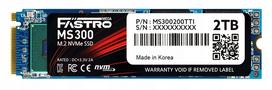 SSD diskas Mega Fastro 2TB MS300, PCI-Express NVMe
