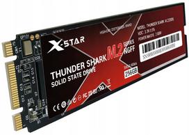 SSD diskas X-Star Thunder Shark 256GB, M.2 SATA (NGFF 2280)