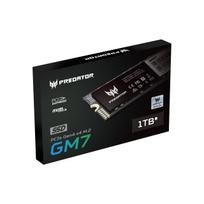 SSD diskas Acer Predator GM7 1TB, M.2 PCI-E x4 Gen4 NVMe, 7400MB/s, tinka PS5 ir PC