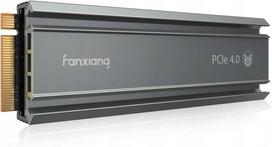 SSD diskas Fanxiang S660 1TB, M.2 PCIe 4.0, NVMe 2280, 5000MB/s, su radiatoriumi, tinka PS5