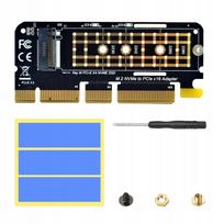 Adapteris PCI-E x4/x8/x16 M.2 NVMe SSD pakėlėjas