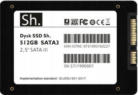 SSD diskas 512GB SATA3 2,5" TLC