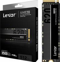 SSD diskas Lexar NM620, 512GB, M.2 NVMe PCIe, 3D TLC NAND, skirta kompiuteriams ir nešiojamiems kompiuteriams