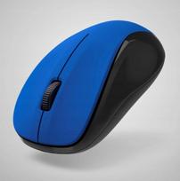 Belaidė optinė pelė USB, mėlyna, 2400 dpi