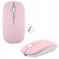 Belaidė Bluetooth pelė planšetėms ir nešiojamiesiems kompiuteriams, rožinė