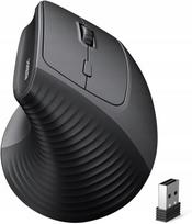 Vertikali belaidė ergonomiška pelė, 6 mygtukai, 4000 DPI, 2.4G