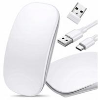 Belaidė pelė Bluetooth ir 2.4GHz, 500mAh, tinka MacBook, iPad, iPhone, tylus veikimas